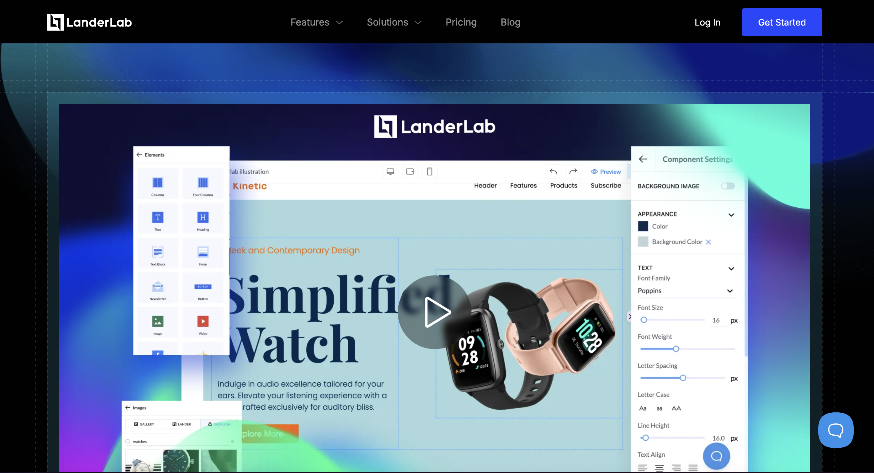 Landerlab Web Project